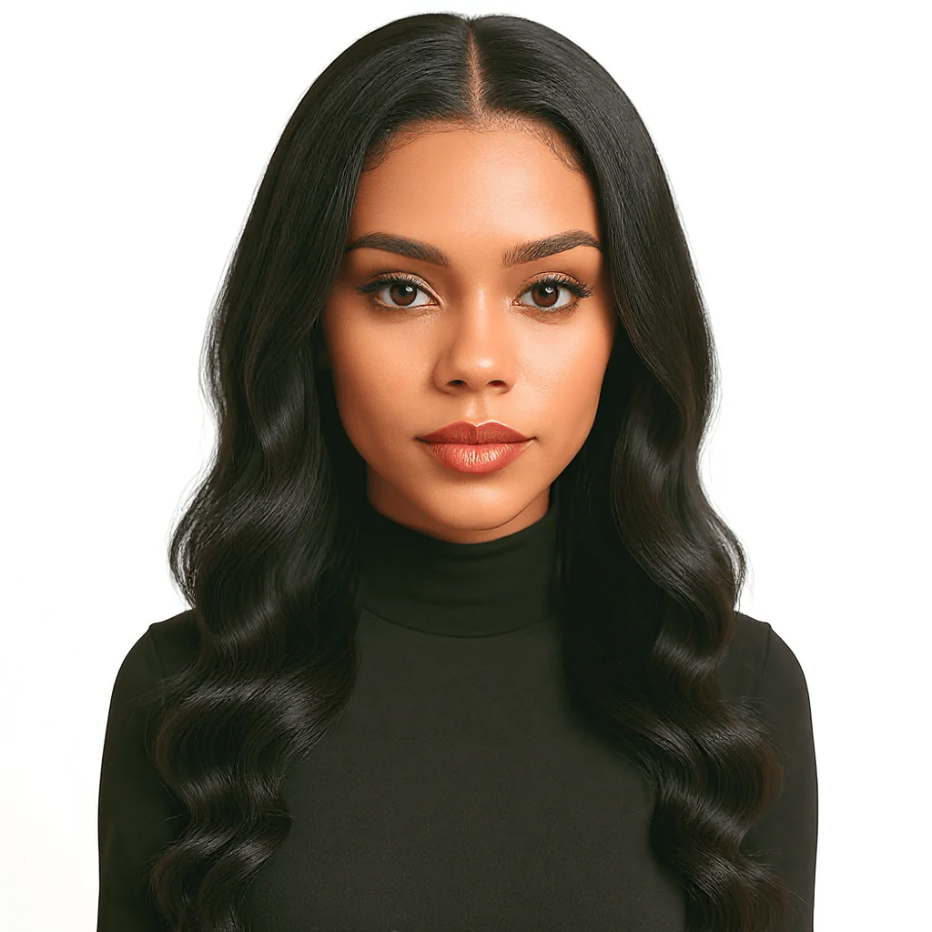Dream hair Brazilian Hair Body Wave 4pcs + 14'' Lace Frontal (Natural Color)